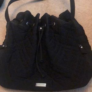 Vera Bradley black shoulder bag